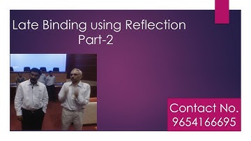 Reflection (Late Binding) part-2