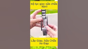 Bộ Lục Giác Sửa Chữa Cầm Tay Đa Năng Tua Vít 16-in-1, Dùng Lắp Giáp, Sửa Chữa Xe Đạp#bolucgiacdanang