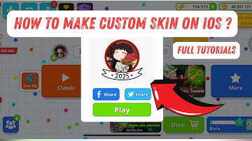 HOW TO MAKE CUSTOM SKIN IN AGARIO ON IOS ? | 2025 METHOD | FULL TUTORIALS | AGARIO MOBILE
