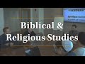 Meet Your Major: Biblical & Religious Studies