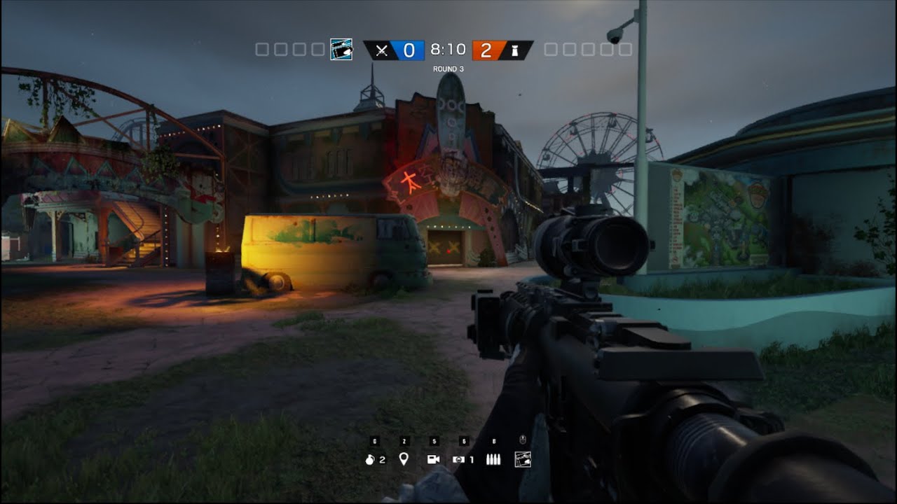 Old Theme Park (Night) | R6 Nostalgia