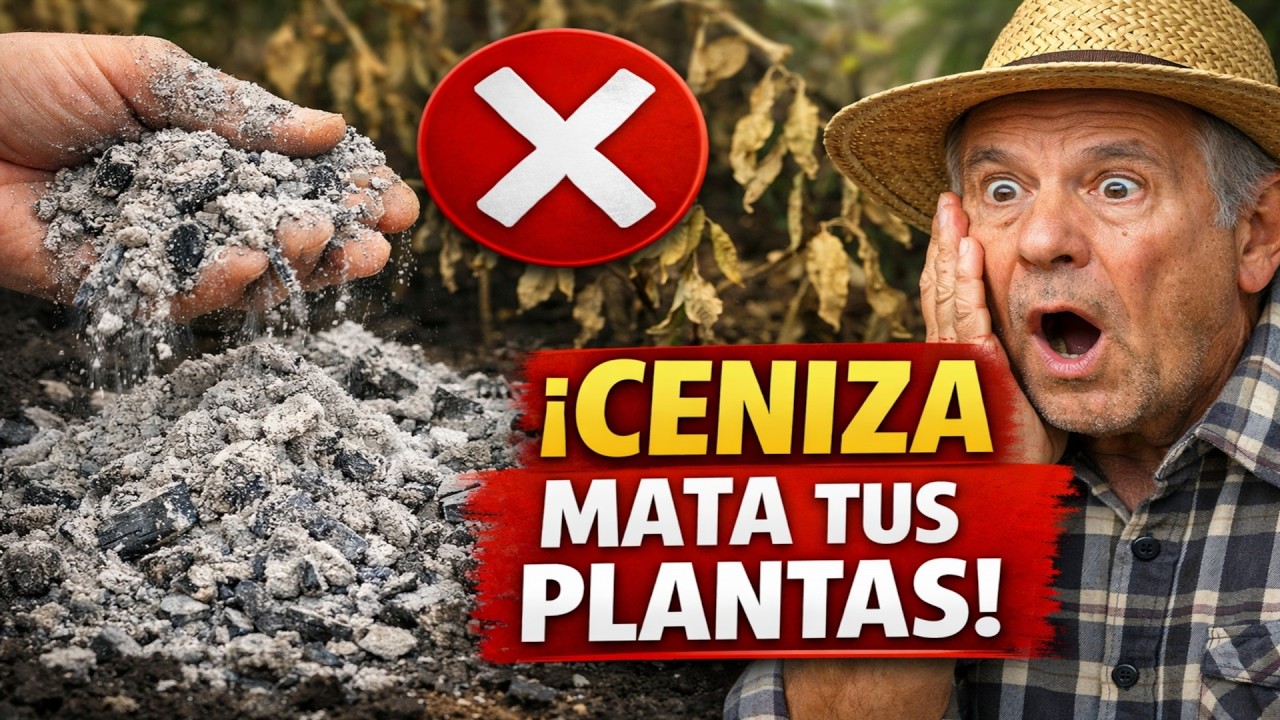CENIZA: ¿ASESINA DE CULTIVOS O EL MEJOR ABONO? Errores fatales y toda la verdad.