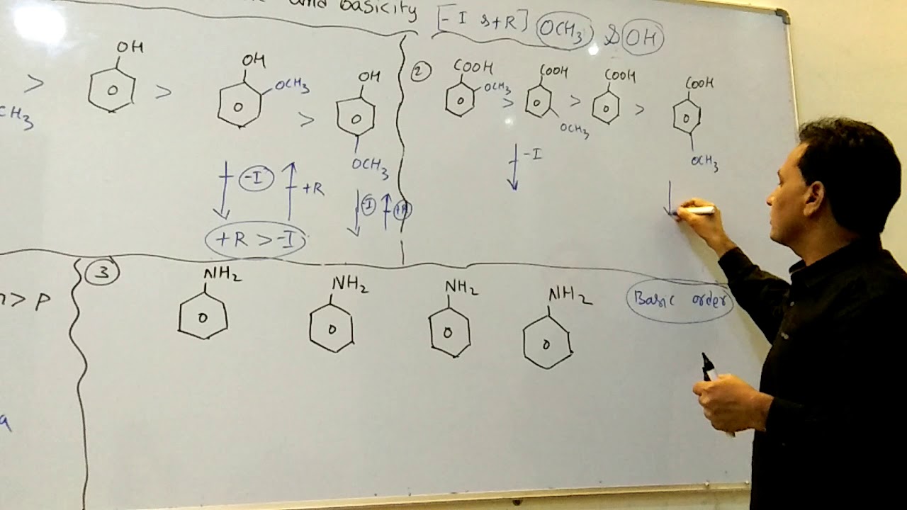 acidic-and-basic-order-och3-and-oh-group-youtube