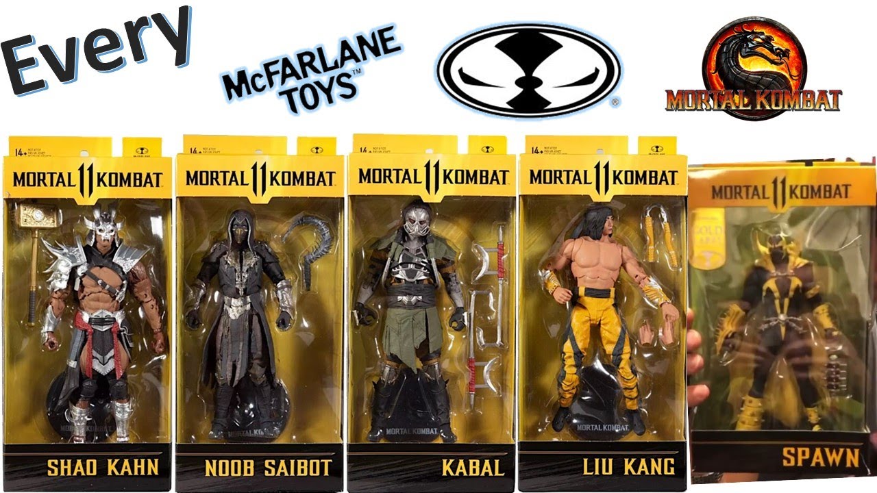 ***see newer video*** Every McFarlane Toys Mortal Kombat 11 Comparison List Shao Khan Liu Kang