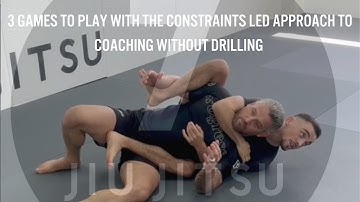 3 Games to play with the  Constraints led Approach [CLA]