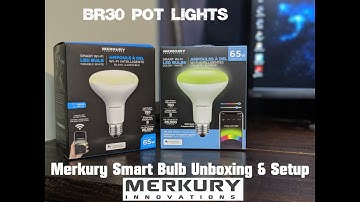 Merkury Smart bulb Pot Lights Unboxing and setup