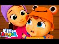 Tears Tears Go Away (It&#39;s OK To Cry) | Fun Sing Along Songs by @LittleAngel Playtime