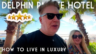 видео: DELPHIN PALACE HOTEL День из жизни 5-звездочного отеля «Ультра все включено» - пляж Лара, Анталья... картинка: DELPHIN PALACE HOTEL День из жизни 5-звездочного отеля «Ультра все включено» - пляж Лара, Анталья...
