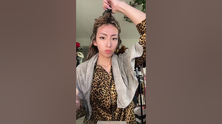 ASMR curly hair routine