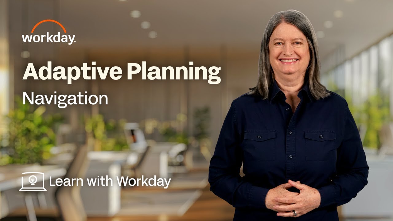 Workday Adaptive Tutorial How to Navigate | Workday Adaptive Planning - YouTube