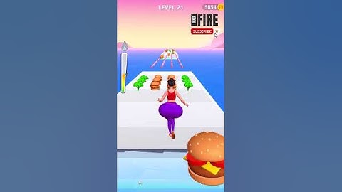 NOOB vs PRO vs HACKER -🏋️‍♂️-🍔 Twerk Race 3d! Game + Gameplay | 🏃‍♂️ Ikko Fire 🎮