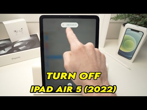 iPad Air 5 (2022) : How to Turn Off / Shut Down