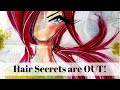 Secret to Painting Fabulous Hair ~ 5 Fun &amp; Easy Step-by-Step Hair Tutorials!