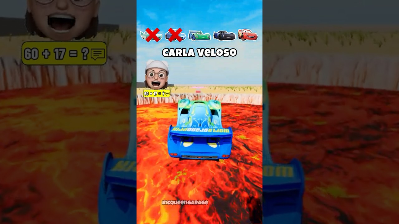 💜McQueen vs Jackson Storm vs Sally Carrera vs Flo Car vs Carla Veloso #30 💥💨
