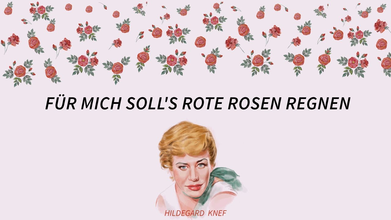 Für Dich Soll's Rote Rosen Regnen Text Chords www.youtube.com