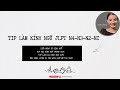 BÍ KÍP KÍNH NGỮ JLPT N4-N3-N2-N1: Hiểu đúng - học nhanh- làm chuẩn 50 câu kính ngữ từng ra thi JLPT!