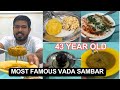 Most famous vada sambar  dahi vada  gulab jamun 43 year old