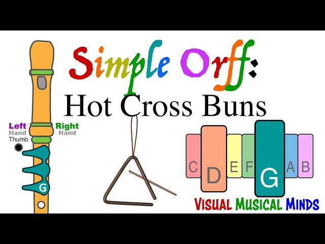 Simple Orff:  Hot Cross Buns class=