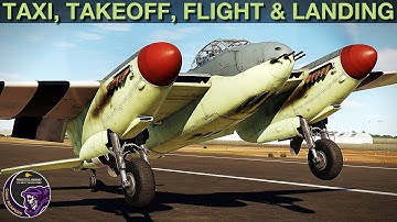 Mosquito FB MkVI: Taxi, Takeoff, Flight & Landing Tutorial | DCS WORLD
