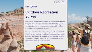 New Mexico State Parks launch public survey to shape future of outdoor recreation areas