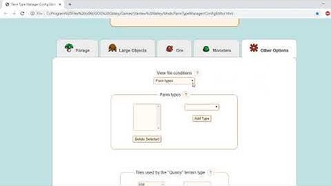 Farm Type Manager Config Editor Tutorial 2: Using Other Mods