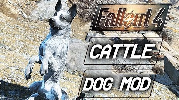 Fall Out 4 PC Mods - Cattledog X Dogmeat Mod