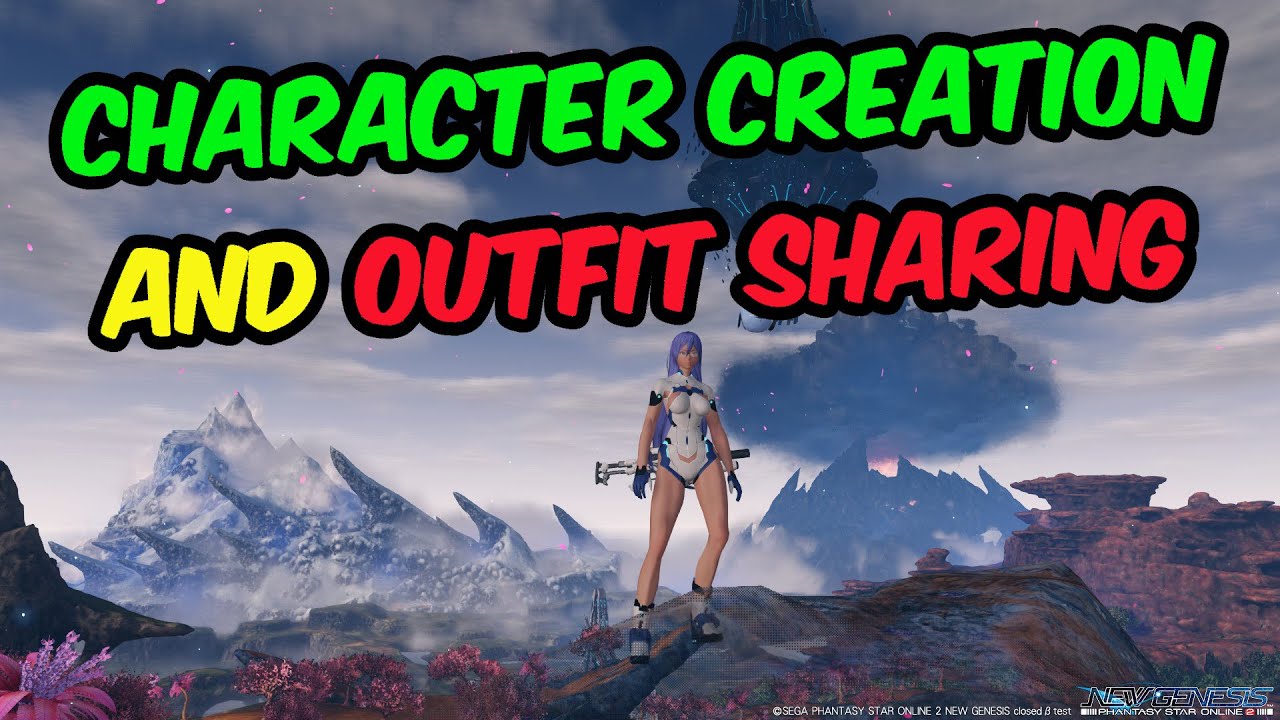 pso2 mod  New 2022  [PSO2: NGS] Character Creation and Costume Sharing