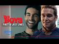 Season 1's First and Last Lines | The Boys | Prime Video