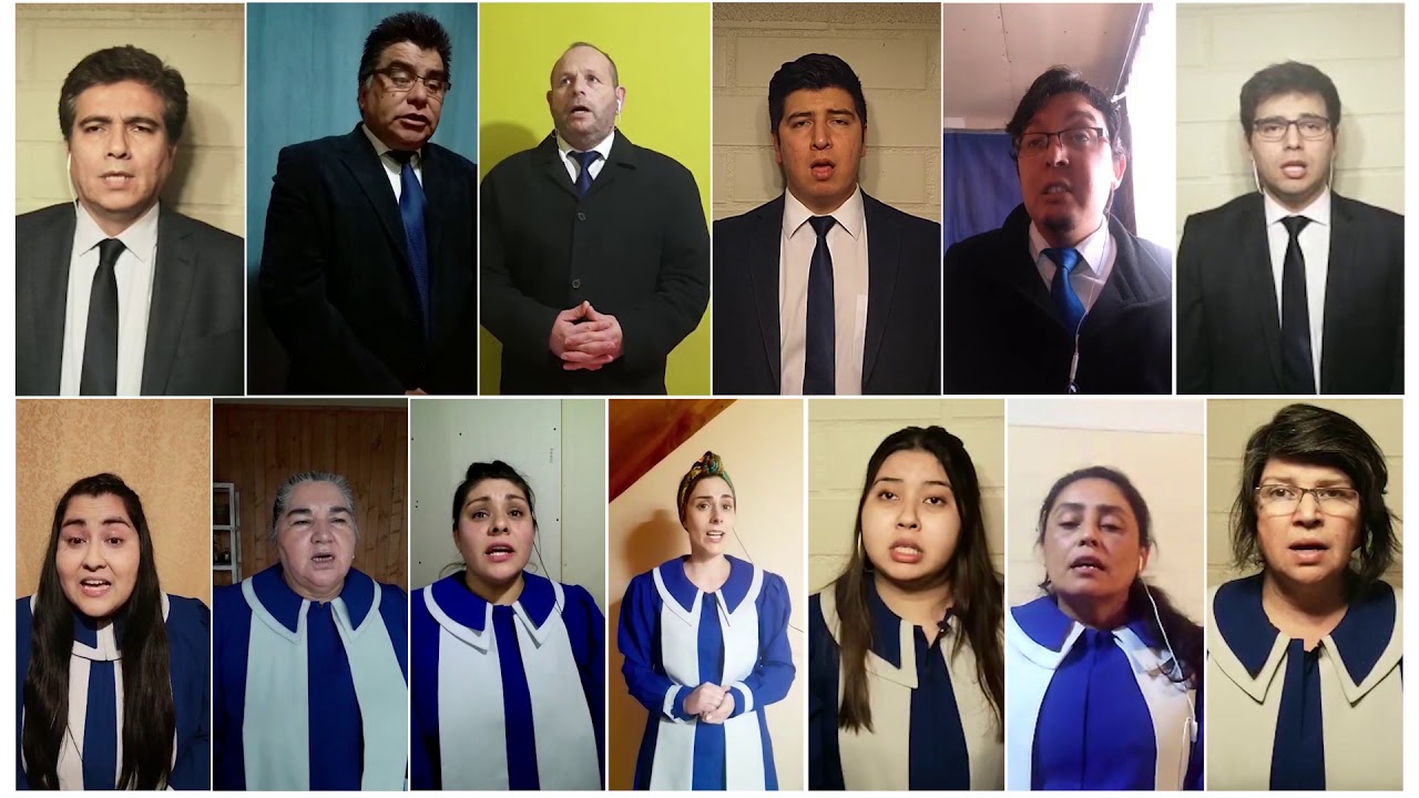 Lleno de angustia y temores (Himno 198) - Coro IEP Casablanca