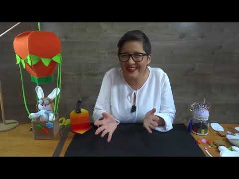 Conejito en globo. Yasna Pino. Casa Puchinni. Incluye moldes.