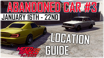 Need For Speed Payback Abandoned Car #3 - Location Guide - Volvo 242DL - NFS Payback Abandoned Car