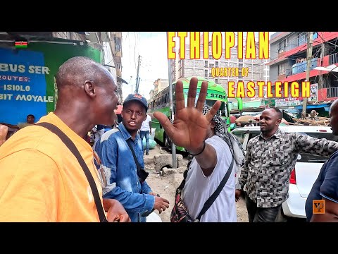 Ethiopian Quarter In Eastleight, Nairobi Kenya