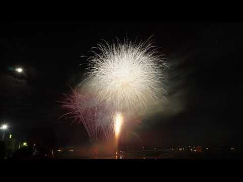 飛騨古川花火大会2019(スタートレイル)
