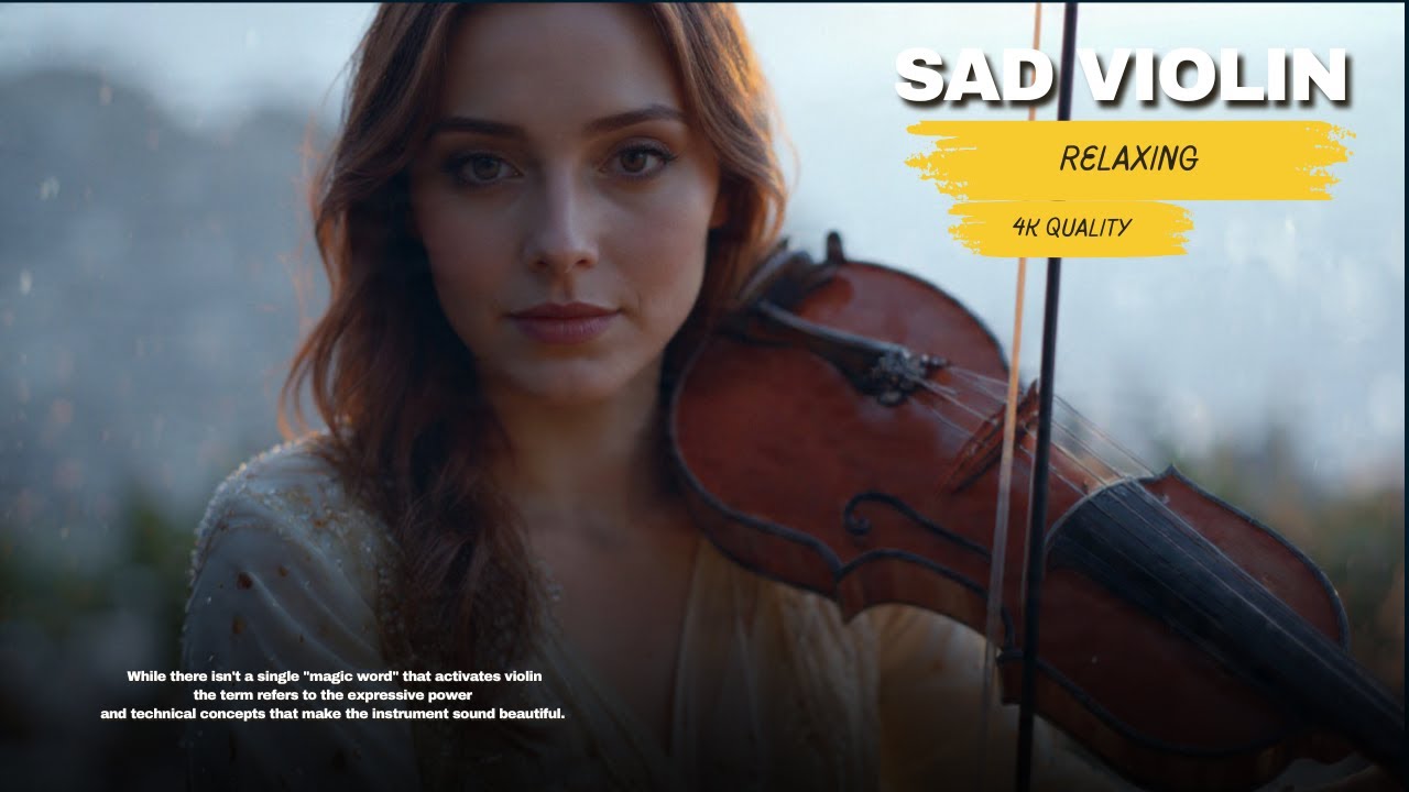 Heartbreaking Violin 🎻 Slow Sad Instrumental Music for Late Night Healing