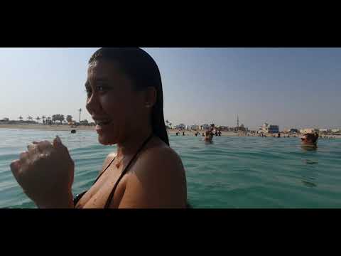 Swim with friends at Jumeirah Beach, Dubai UAE