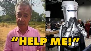 EMBARRASSING Footage Shows Farage BEGGING His Followers To Help Him Beat Binface In Clacton!