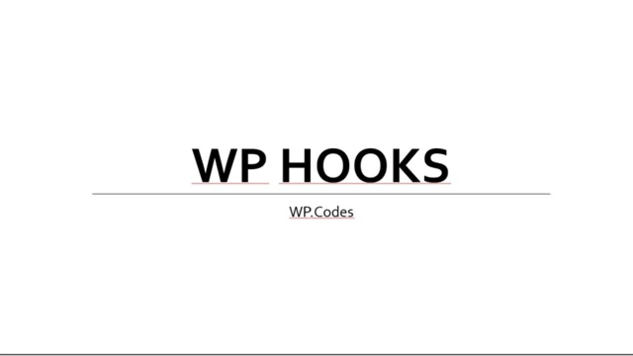 Wp action. WORDPRESS Registration Hooks picture.
