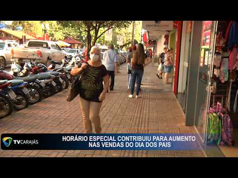 Horário especial contribuiu para aumento nas vendas do dia dos pais em Campo Mourão