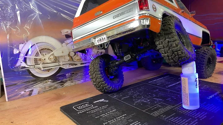 TRX4 Blazer upgrade series Ep.2.  Samix brass rear portal upgrade.