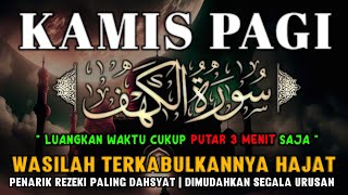 Dzikir Pagi  Surah Alkahfi di hari Kamis InsyaAllah Rezeki Mengalir Deras Dosa Diampuni,Hajat Qobul