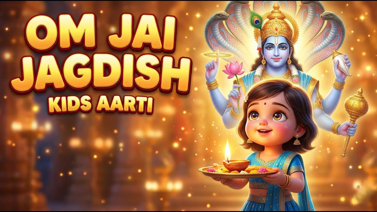 Best Hindu Prayers for Kids | Jai Jagdish Aarti