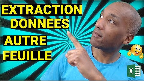 EXCEL 2016 -  FONCTION INDIRECT DANS EXCEL 2016