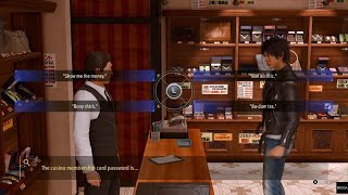 Lost Judgment (PS5) - Wrong passwords for getting the casino membership card