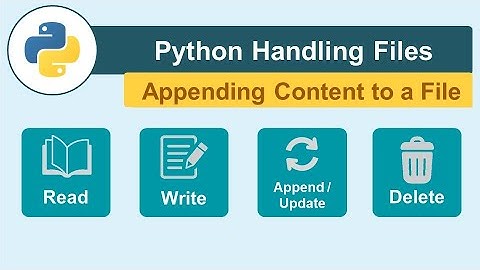 Python Handling Files - 4 - Appending Content to a File