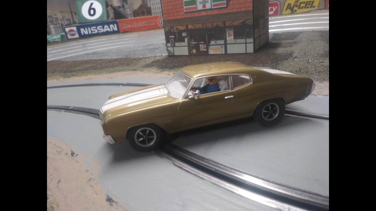 Slot Track Painted- Lap Times Improve