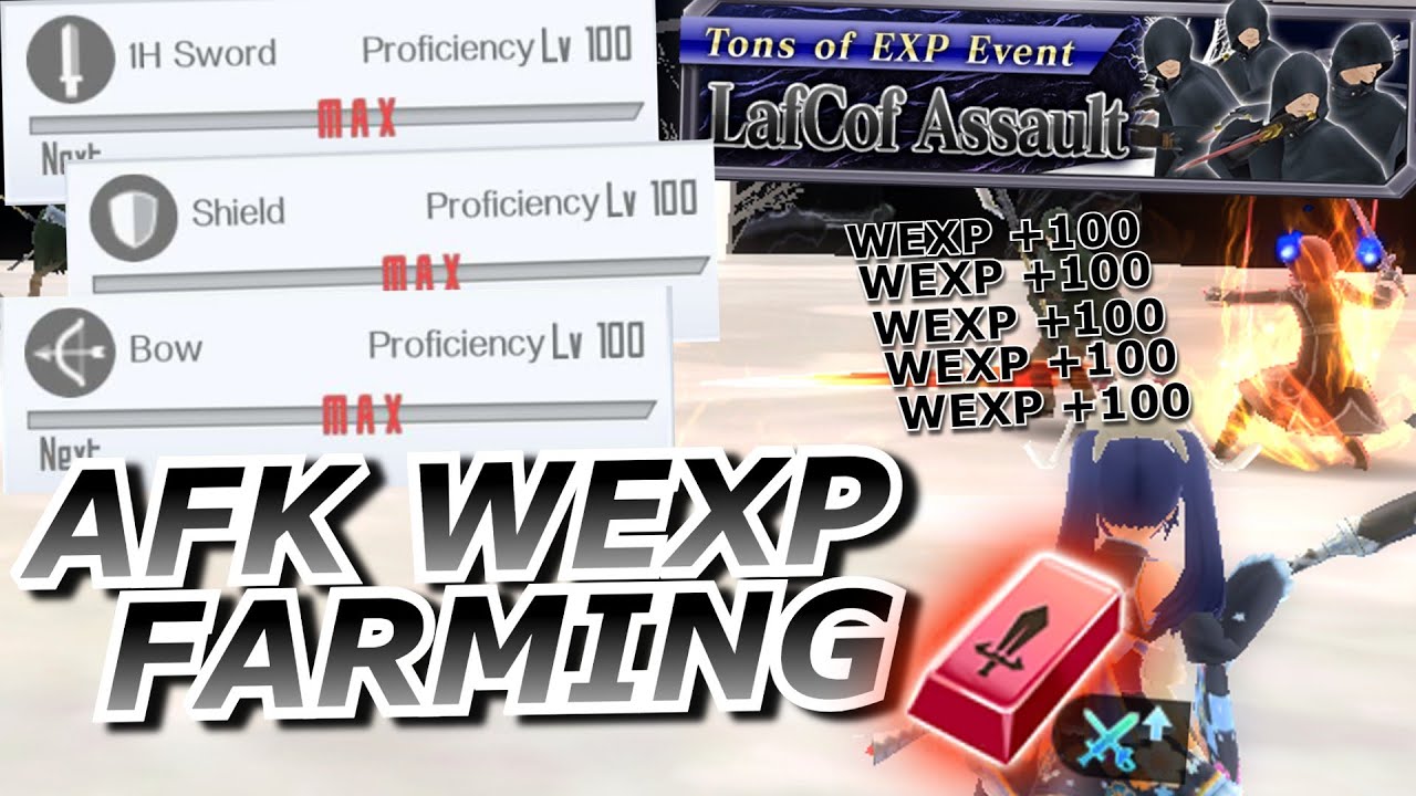SAOIF] HOW I FARM WEXP WITHOUT PLAYING THE GAME | SAOIF GUIDE