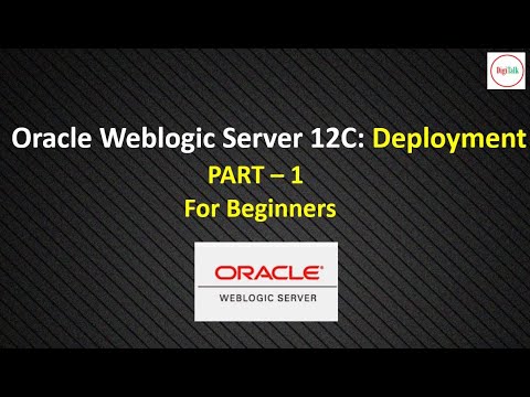 Oracle Weblogic Server Deployment : Part 1 For Beginners