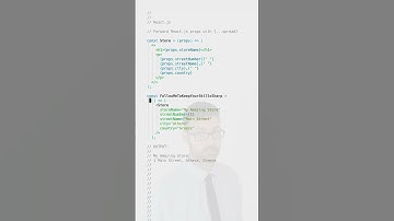 Forward React.js props with the spread operator