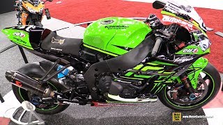 18 Kawasaki Ninja Zx10rr Jonathan Rea Sbk Race Bike Walkaround 18 Aimexpo Las Vegas Youtube