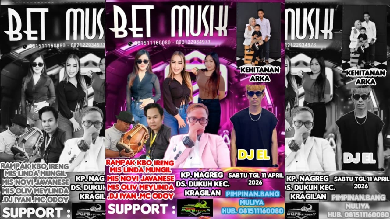 ⁣LIVE - BET MUSIK - Suport : Dj Iyan Xnxx Dj. EL Kp. Nagreg Ds. Dukuh Kragilan